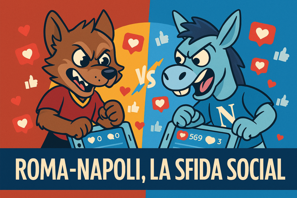 Roma-Napoli social