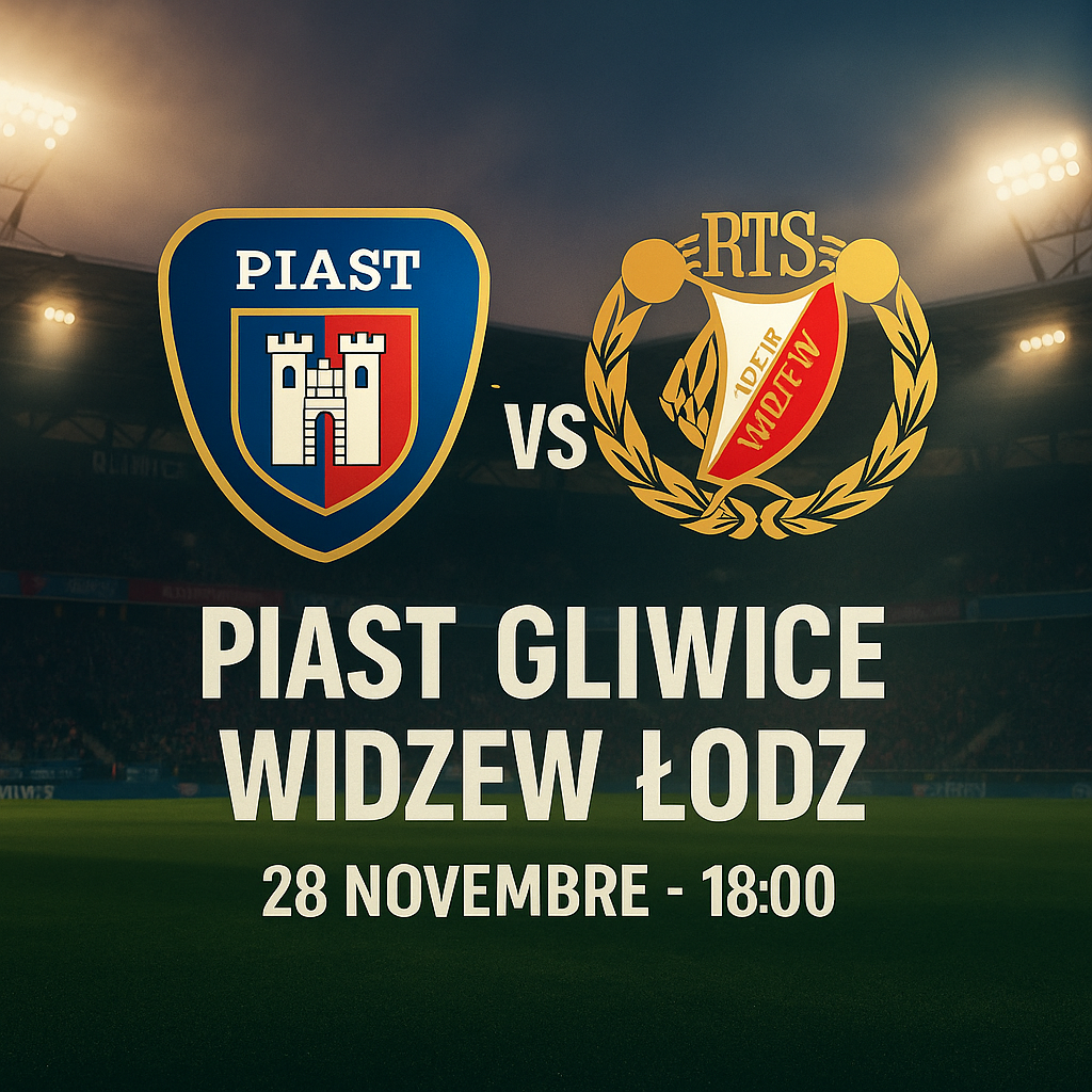 Piast Gliwice-Widzew Lodz