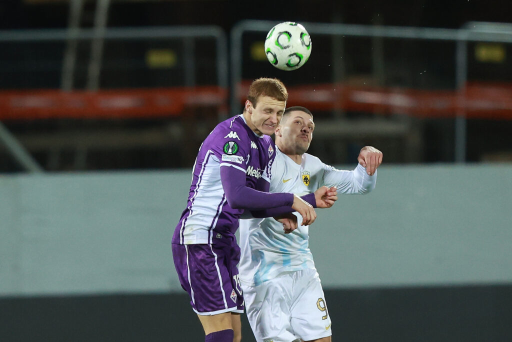 ACF Fiorentina v AEK Athens FC - UEFA Conference League 2025/26 League Phase MD4