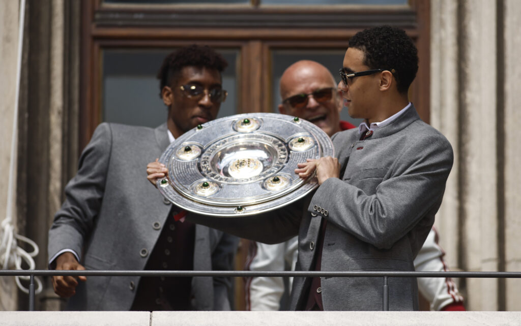 FC Bayern Muenchen Teams Celebrate Winning The Leagues