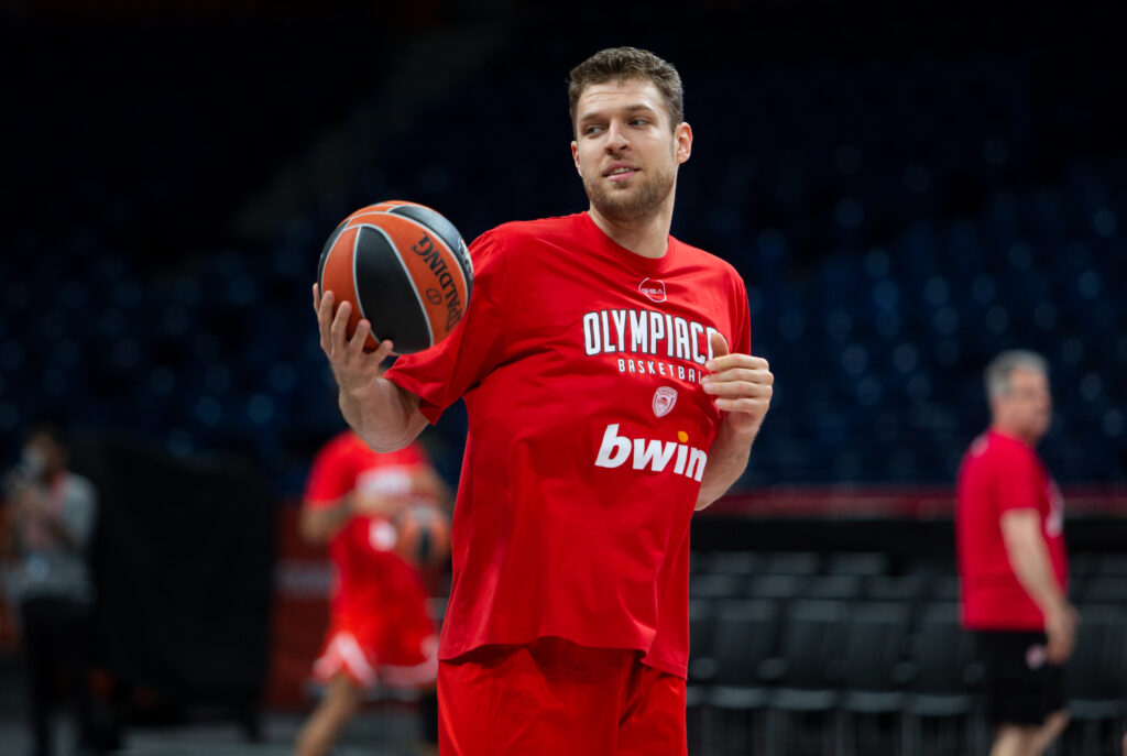 Olympiacos Piraeus Official Practice - 2022 Turkish Airlines EuroLeague Final Four Belgrade