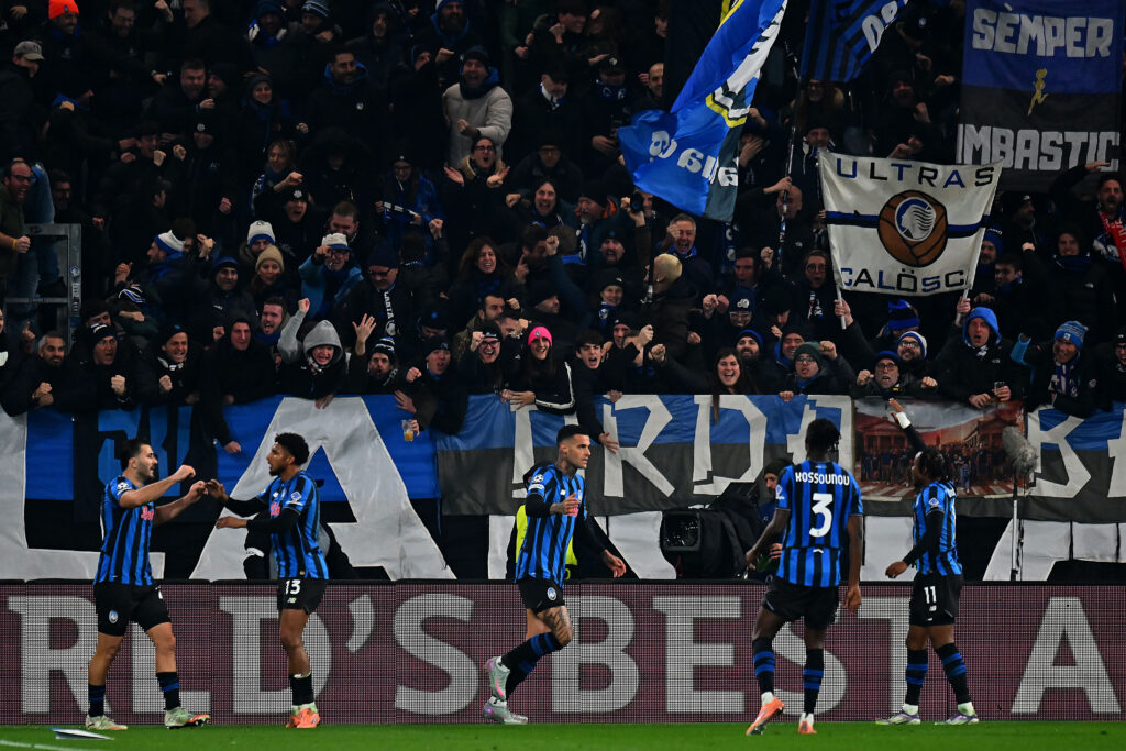 Festa Atalanta dopo la vittoria contro il Chelsea - Ph Getty Images