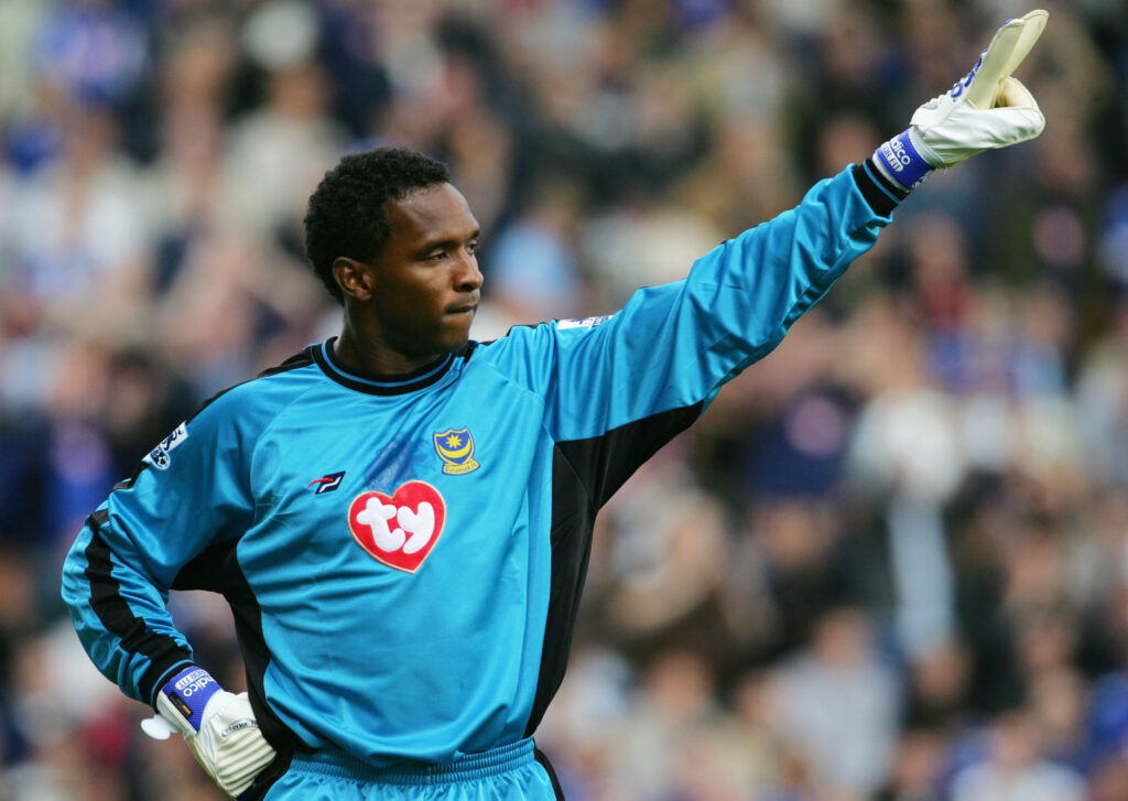 Shaka Hislop of Portsmouth