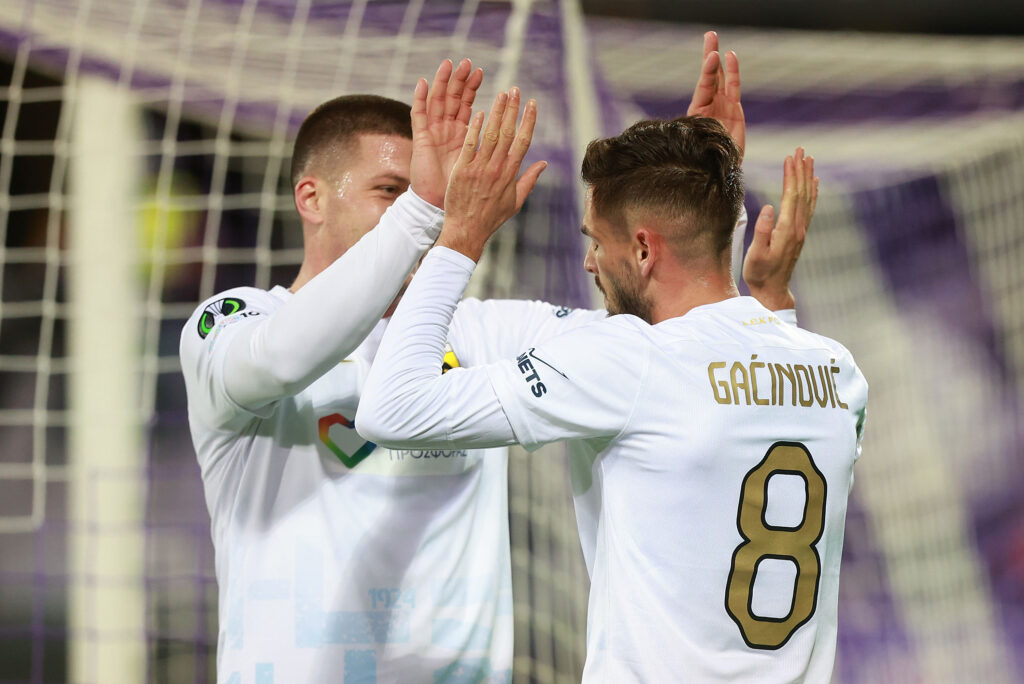 ACF Fiorentina v AEK Athens FC - UEFA Conference League 2025/26 League Phase MD4