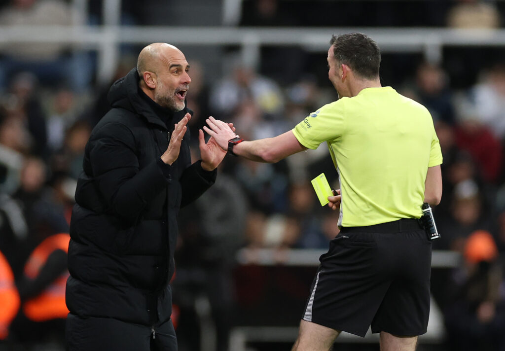 Guardiola Haaland arbitri