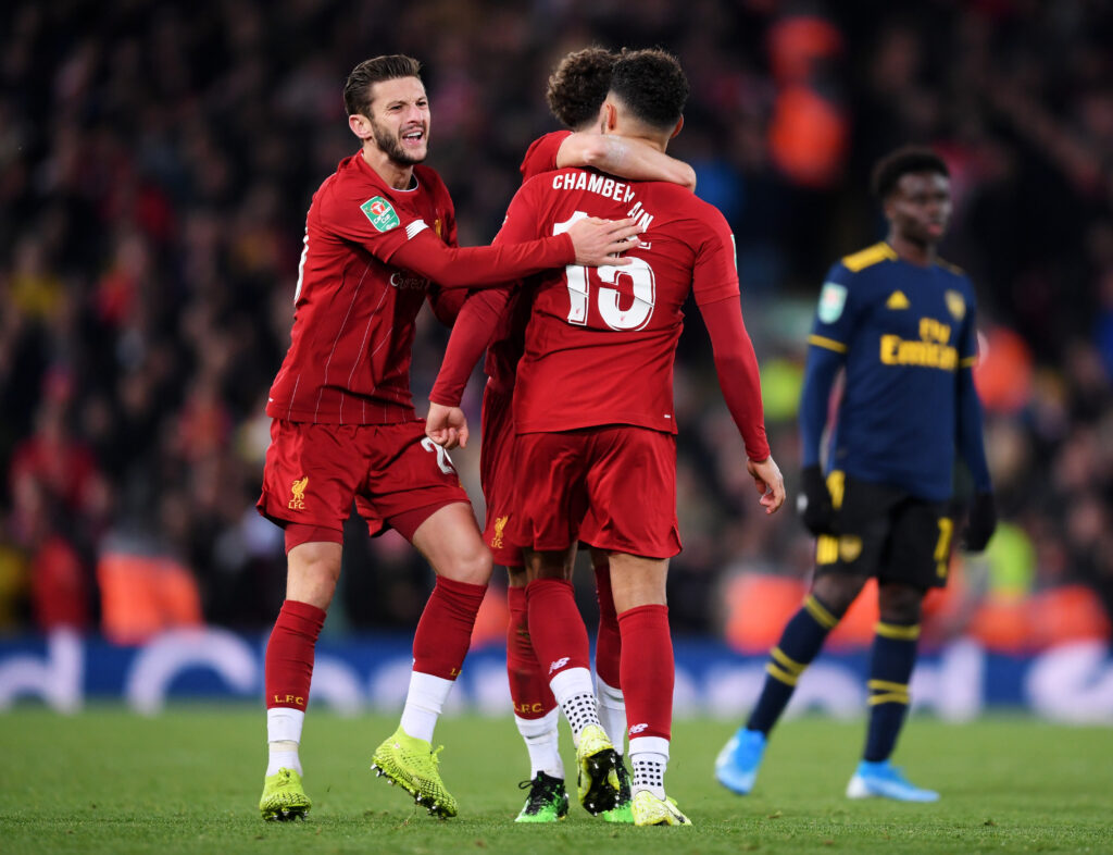 Liverpool FC v Arsenal FC - Carabao Cup Round of 16