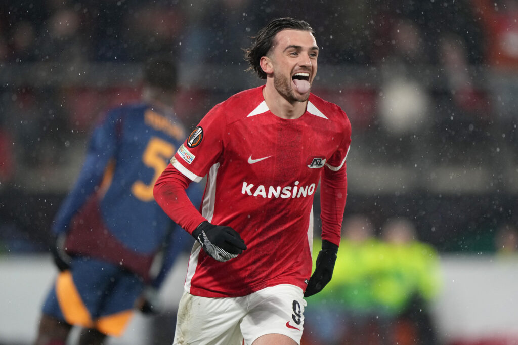 AZ Alkmaar v AS Roma - UEFA Europa League 2024/25 League Phase MD7