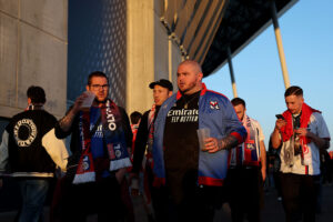 Olympique Lyonnais v Manchester United - UEFA Europa League 2024/25 Quarter Final First Leg