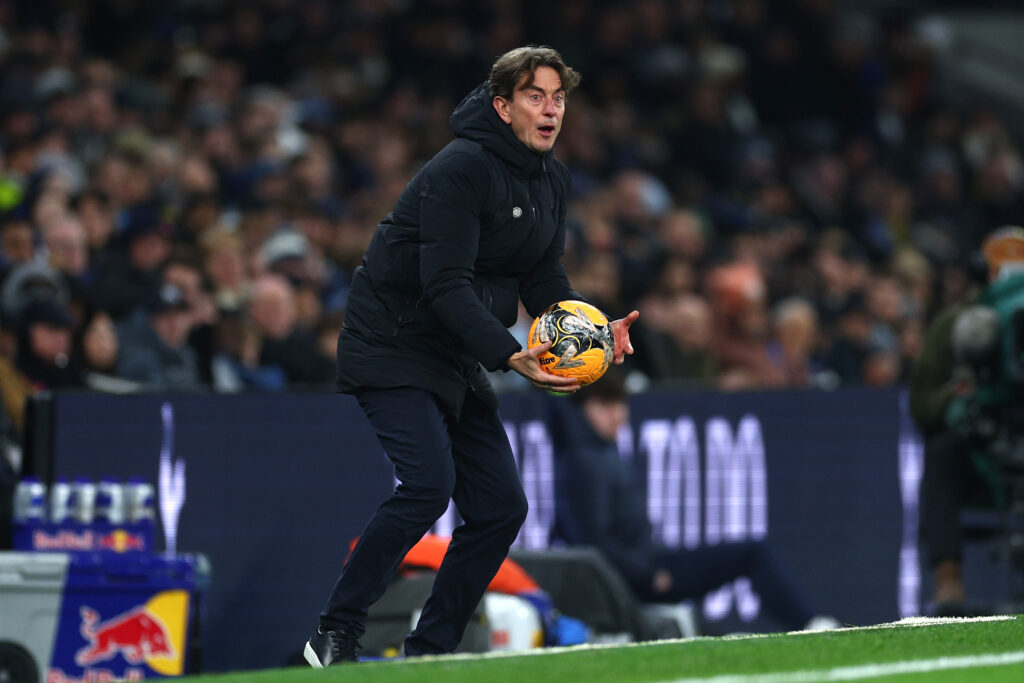 Thomas Frank, manager del Tottenham - Ph GettyImages