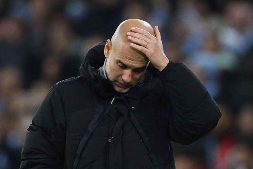Pep Guardiola, manager del Manchester City - Getty Images)