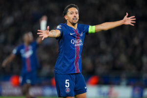 Marquinhos con la maglia del PSG