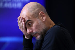 Pep Guardiola, manager del Manchester City - Getty Images)