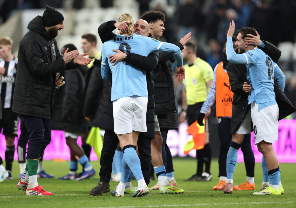 Guardiola Haaland arbitri