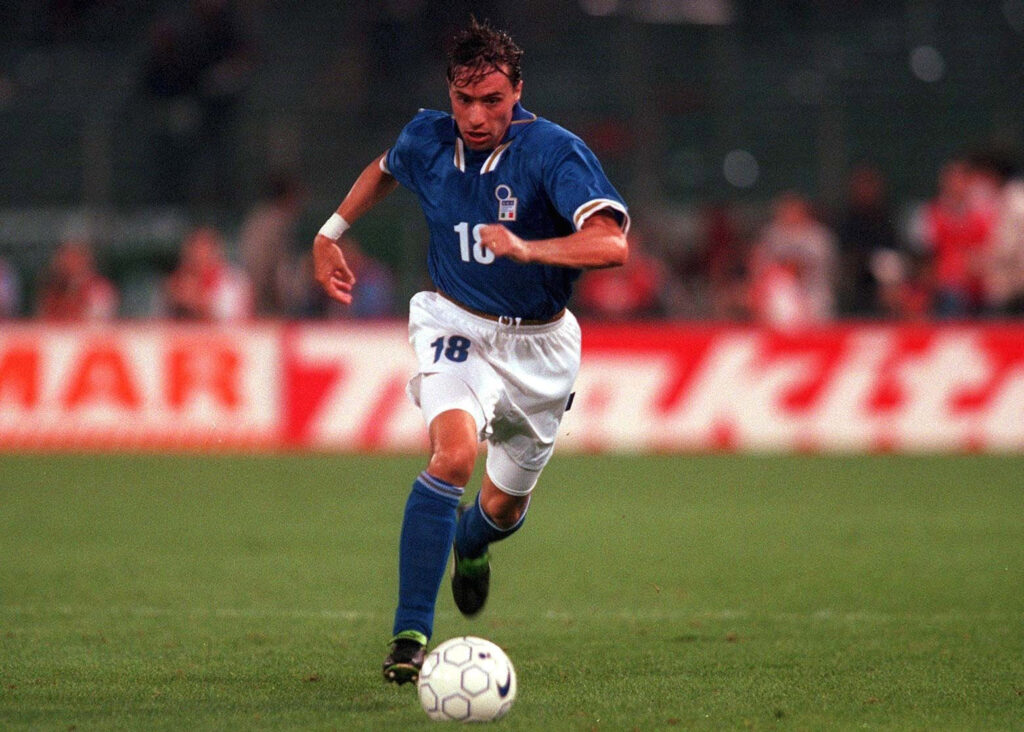 FUSSBALL: Nationalmannschaft ITALIEN Rom, 11.10.97