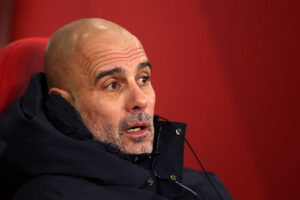 Pep Guardiola, manager del Manchester City - Getty Images)