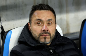 Roberto De Zerbi, manager del Tottenham - Ph Getty Images