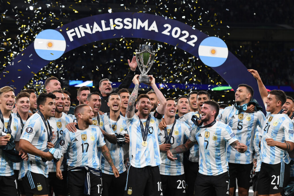 Italy v Argentina - Finalissima 2022