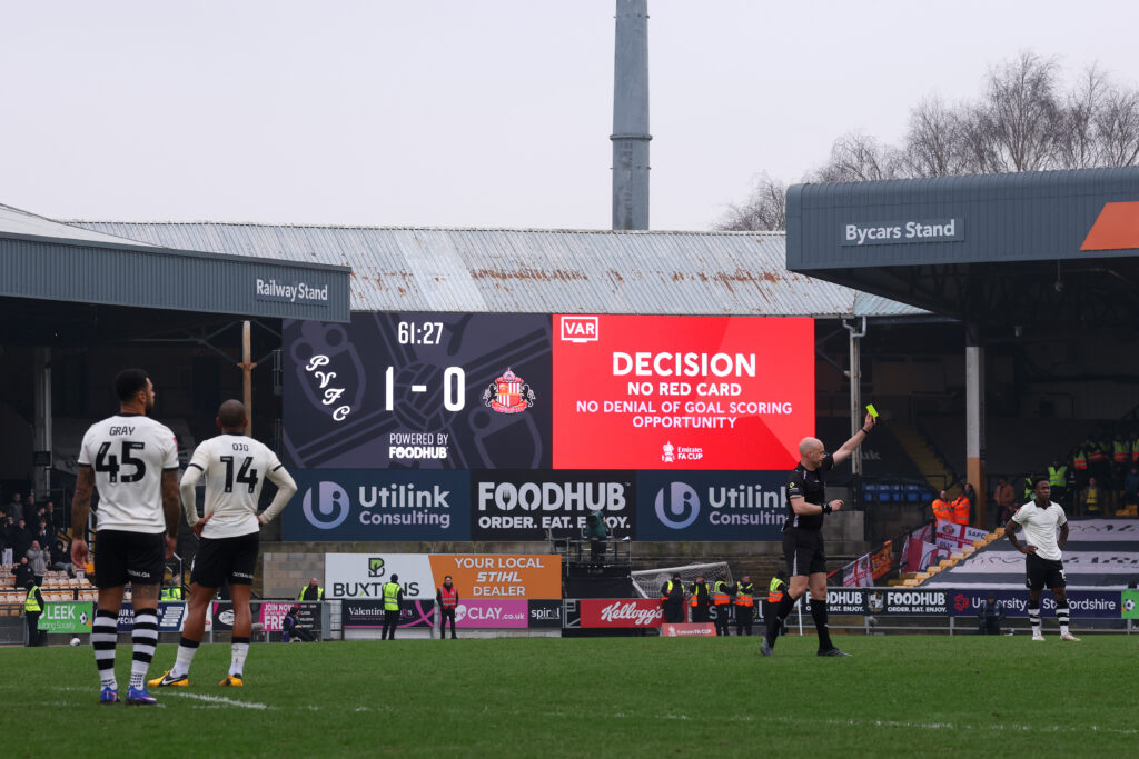 Port Vale v Sunderland - Emirates FA Cup Fifth Round