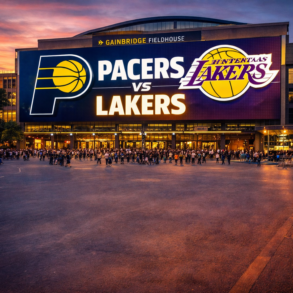 Indiana Pacers-Los Angeles Lakers
