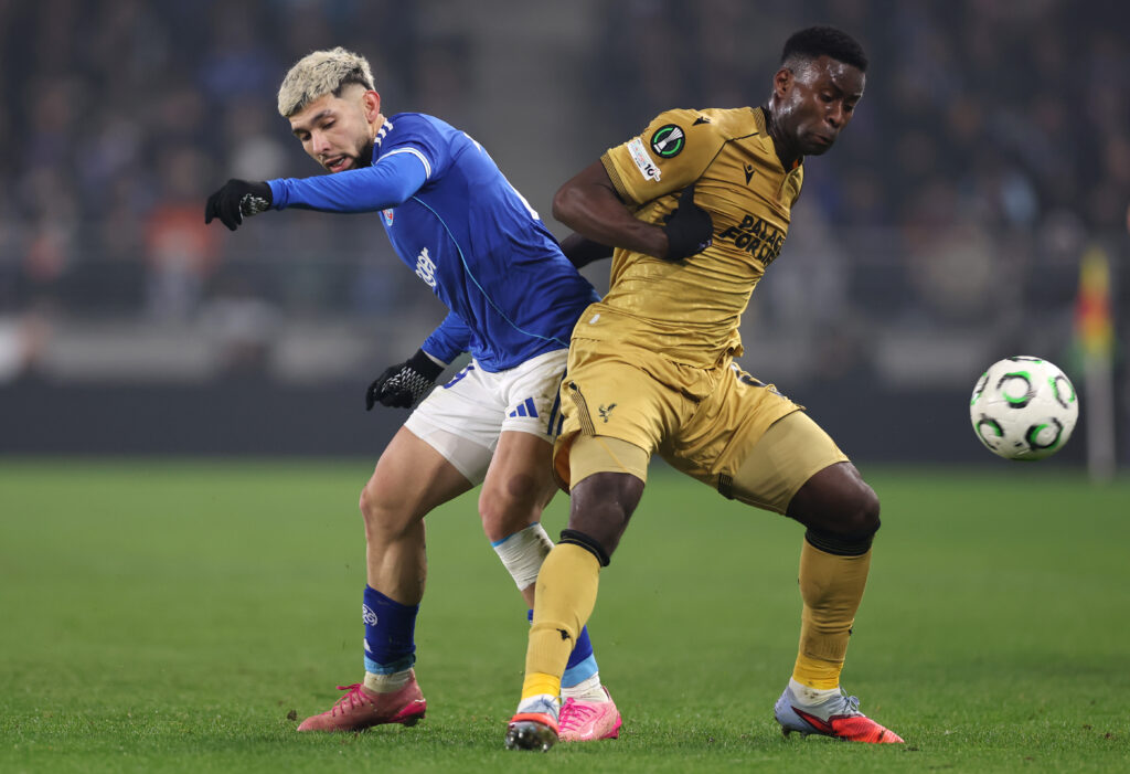 Racing Club de Strasbourg Alsace v Crystal Palace FC - UEFA Conference League 2025/26 League Phase MD4