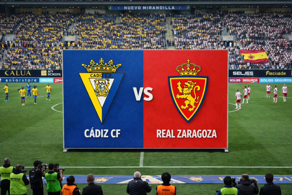 Cadice-Real Saragozza