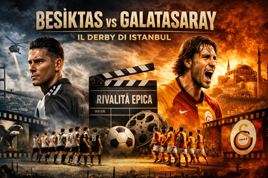 Besiktas-Galatasaray, la rivalità lunga un secolo che sembra uscita da un film