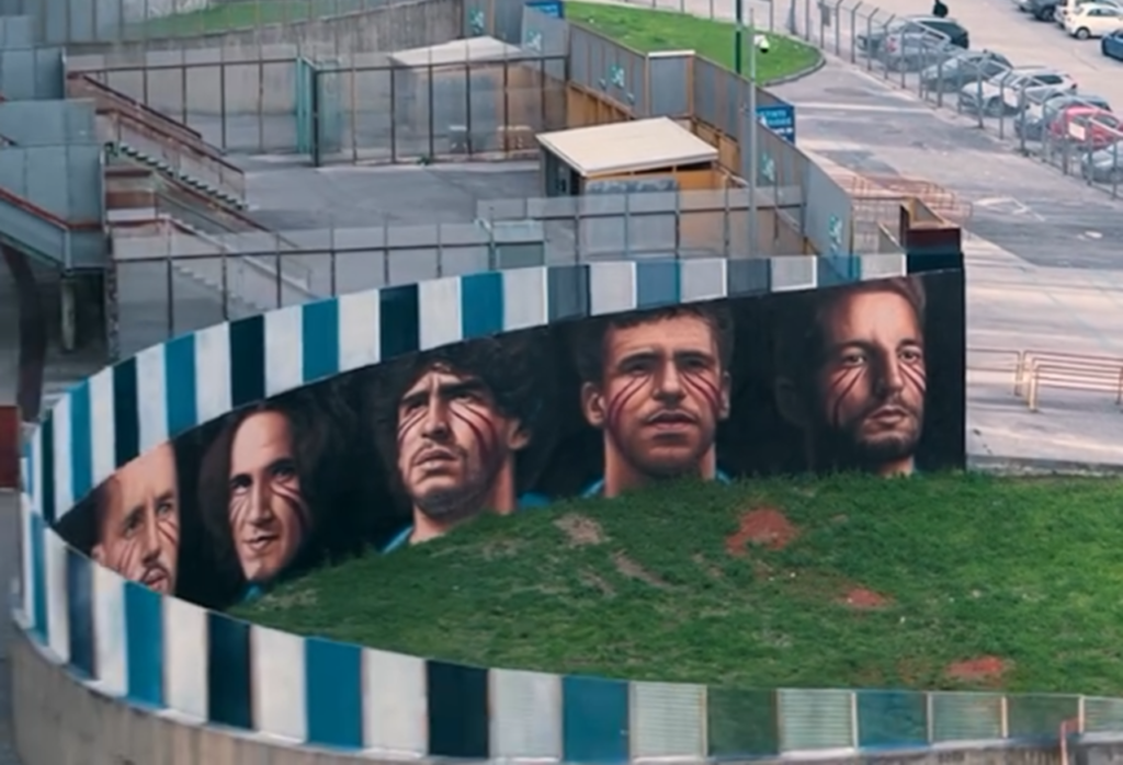 Murales Stadio Maradona Napoli