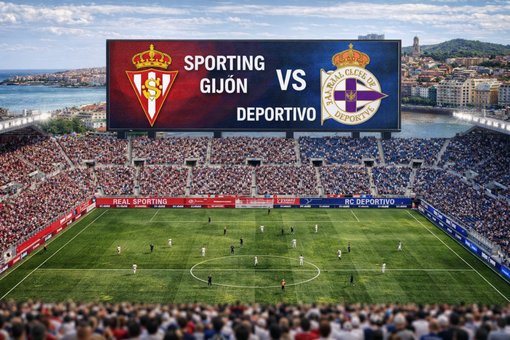 Sporting Gijon-La Coruna