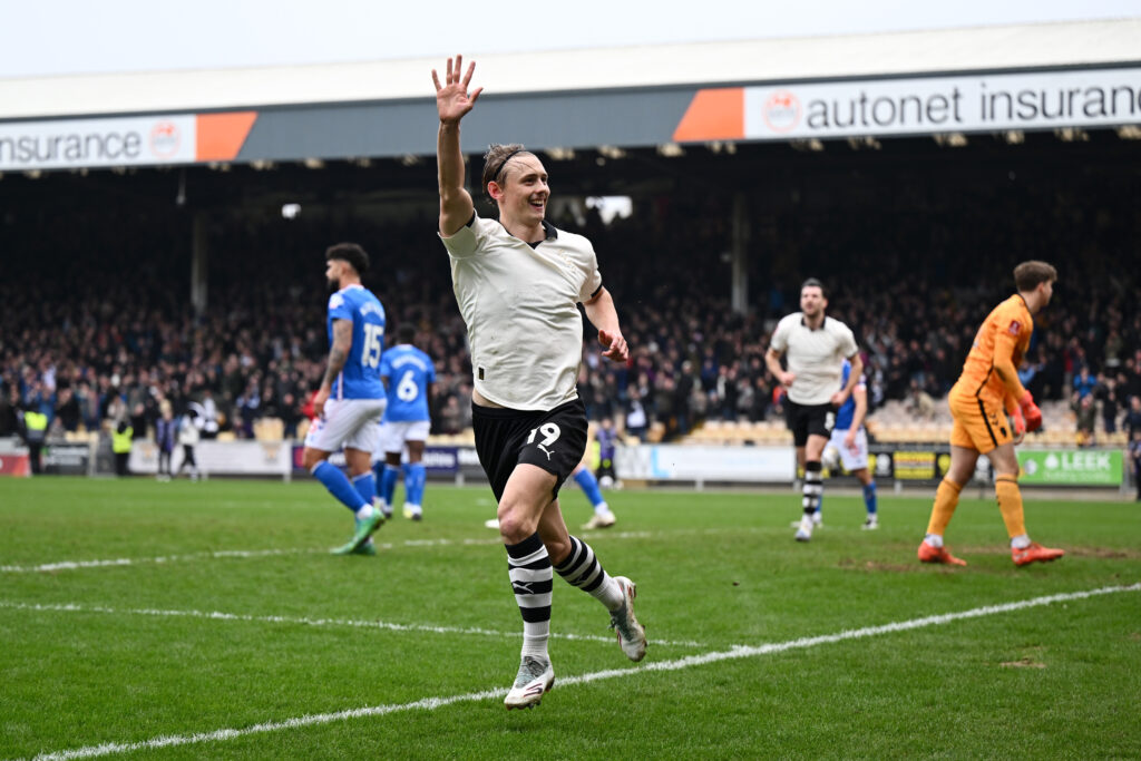 Gol di Ben Waine in Port Vale - Sunderland 8 Marzo 2026, Fa Cup - Ph Getty Images
