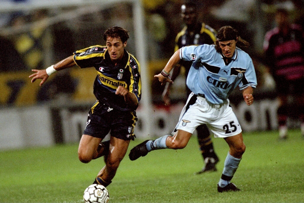 Diego Fuser and Matias Almeyda