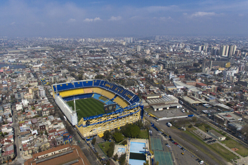 La Bombonera From The Sky