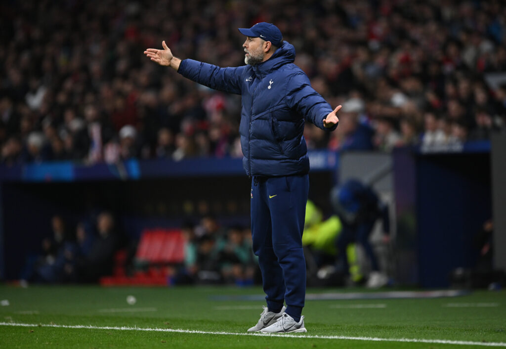 Igor Tudor. allenatore del Tottenham - Ph Getty Images