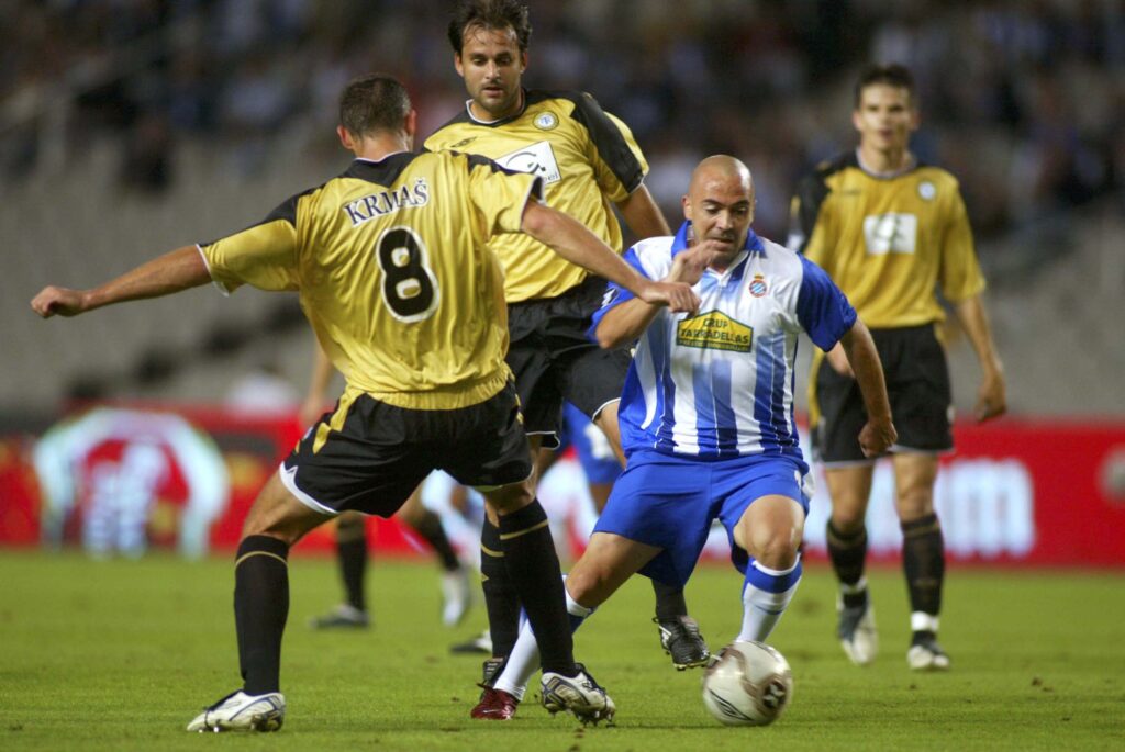 UEFA CUP: RCD Espanyol v FK Teplice