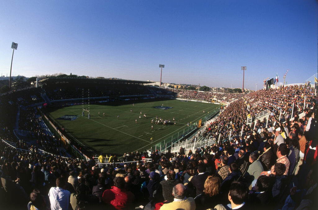 General view of the Flaminio Stadium