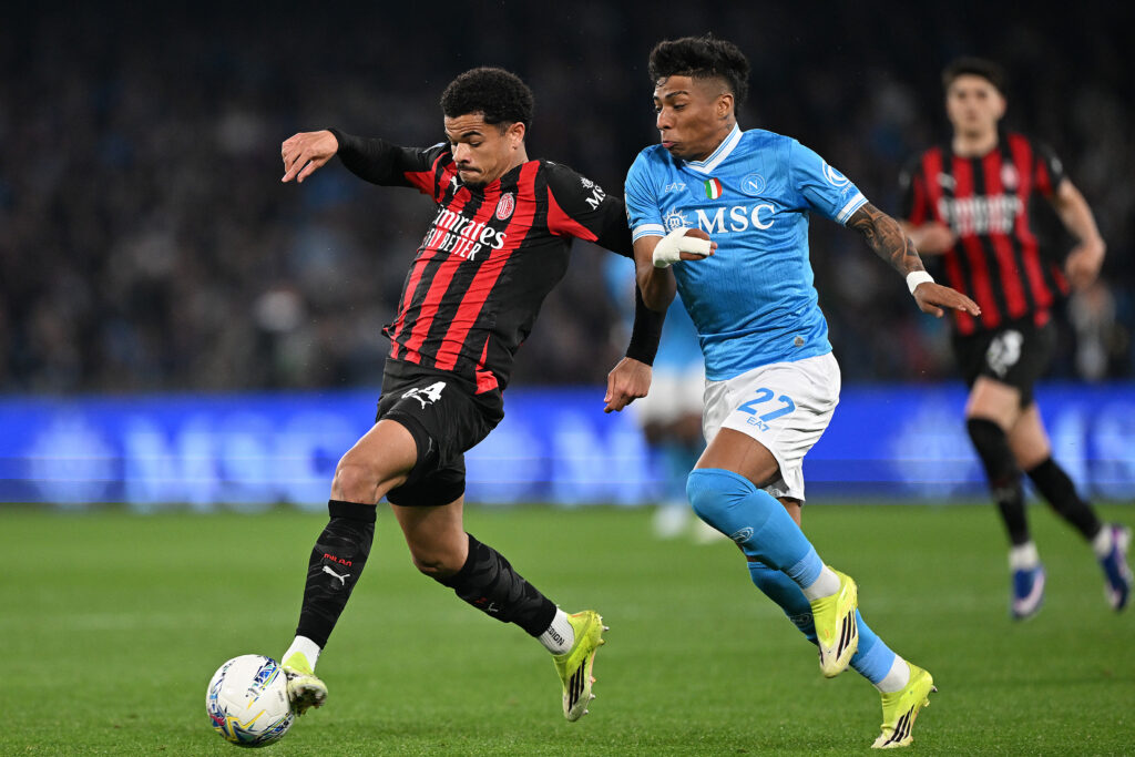 SSC Napoli v AC Milan - Serie A