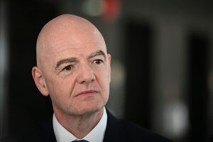 President Lula Da Silva Meets Wit FIFA President Gianni Infantino In Brasilia