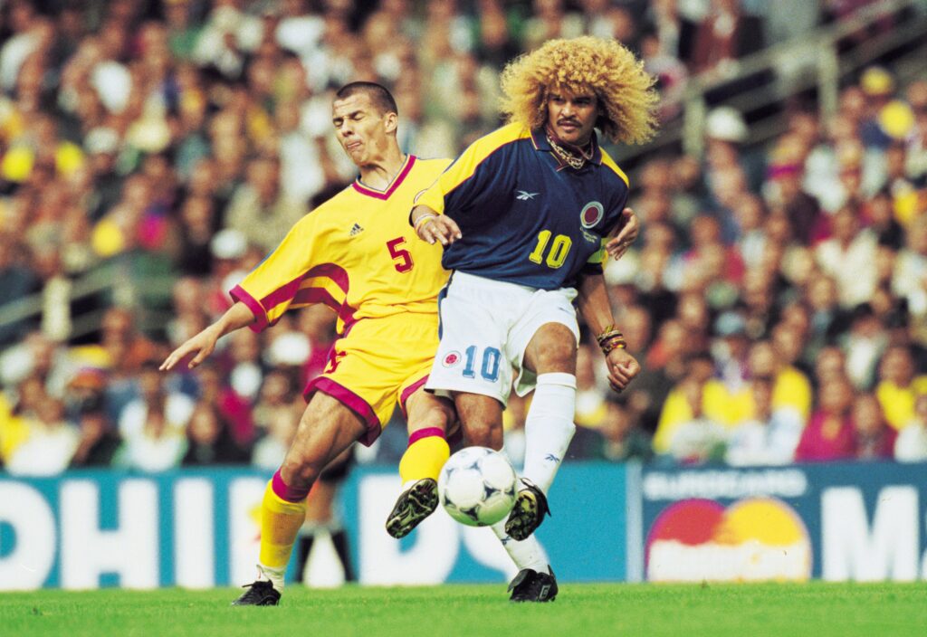 Carlos Valderrama, Constantin Galca