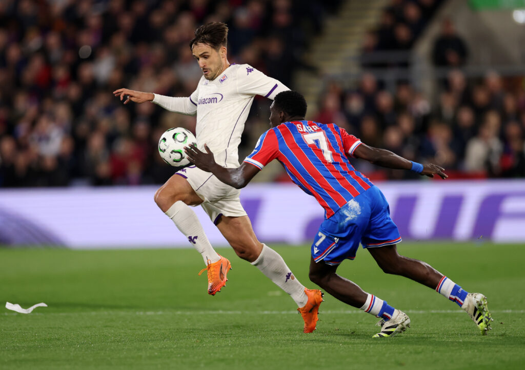 Crystal Palace - Fiorentina 3-0, Conference League 9 Aprile 2026 - Getty Images